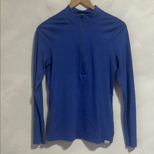 Patagonia Capeline lightweight 1/4 Zip Merino Wool Baselayer Midlayer Size S